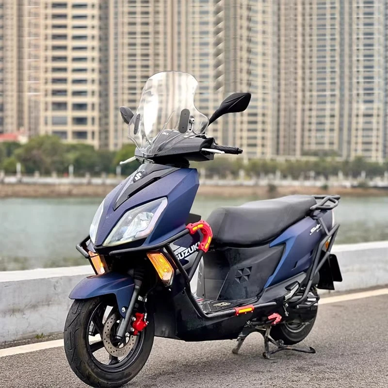 Фото Подходит для Suzuki Uy125, ветровое стекло PC, переднее ветровое стекло Haojue Afr125, специальное модифицированное переднее ветровое стекло, аксессуары. №3