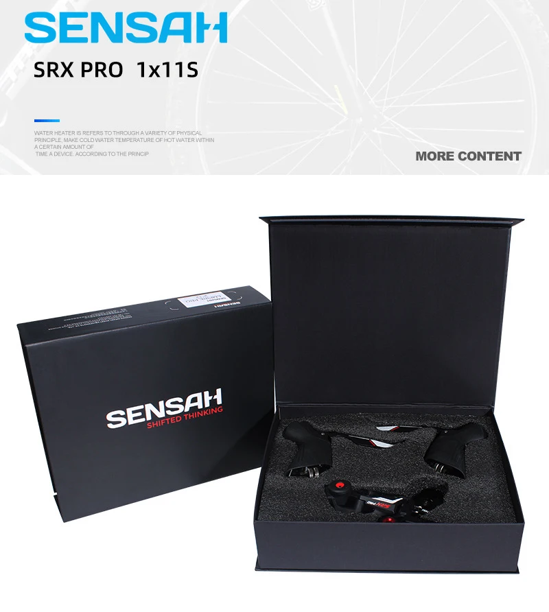 SENSAH SRX PRO 1x11 скоростных шоссейных велосипедов переключатели Groupset STI R/L рычаг