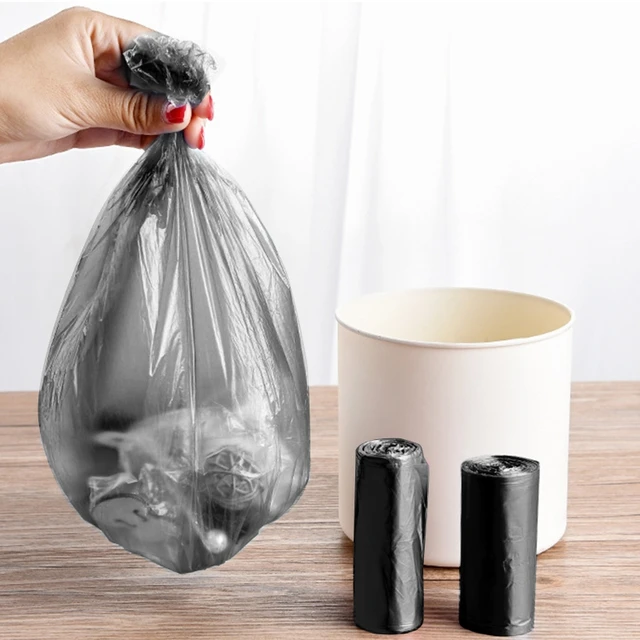 Sacchetto della spazzatura in plastica usa e getta sacchetto della  spazzatura per uso domestico 30 pezzi/rotolo sacchetti compostabili  sacchetti per cestini della spazzatura sacchetto per cucina automatica D7YA