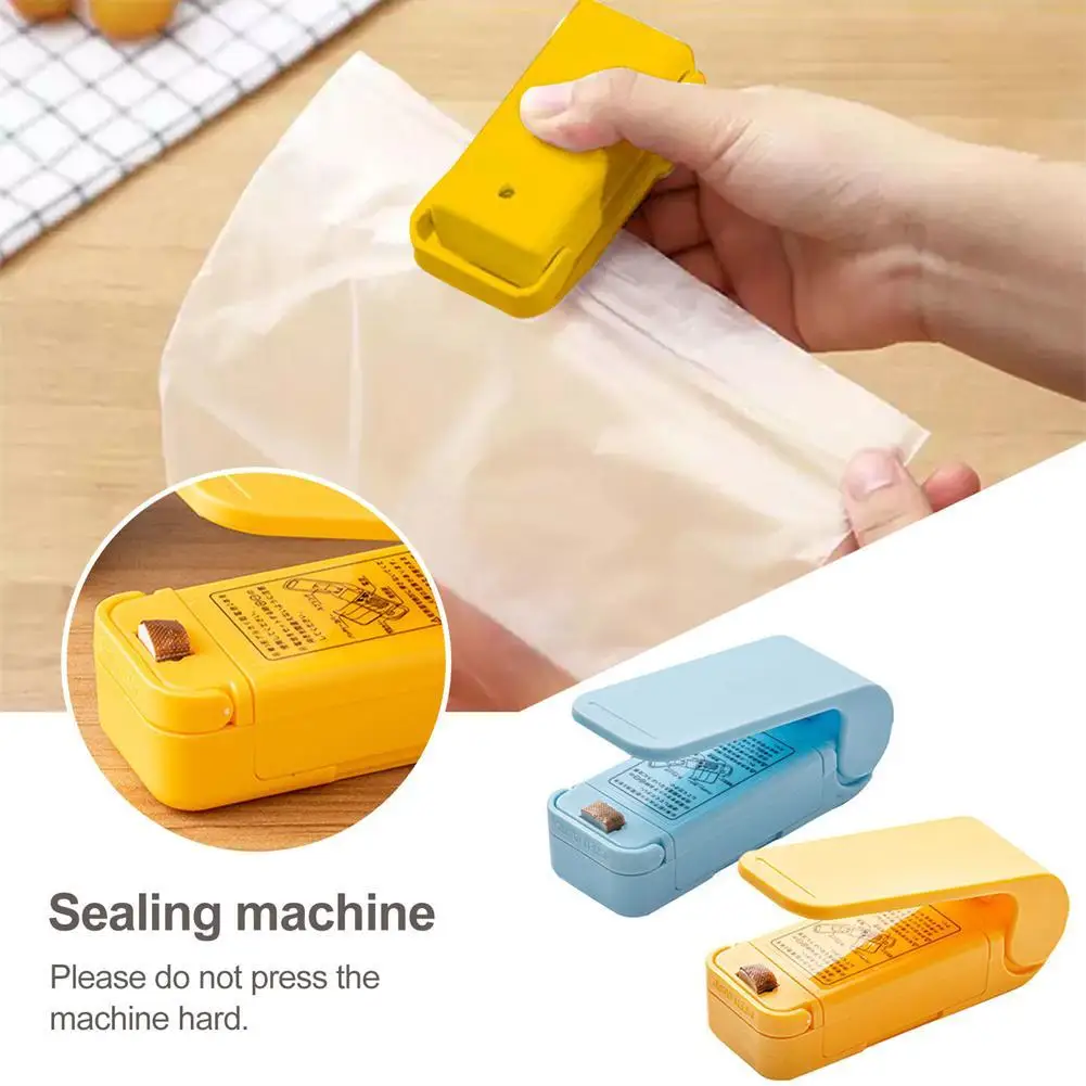 

Portable Mini Sealing Machine Small Household Plastic Sealing Machine Snack Sealing Artifact Hand Pressure Sealing Machine