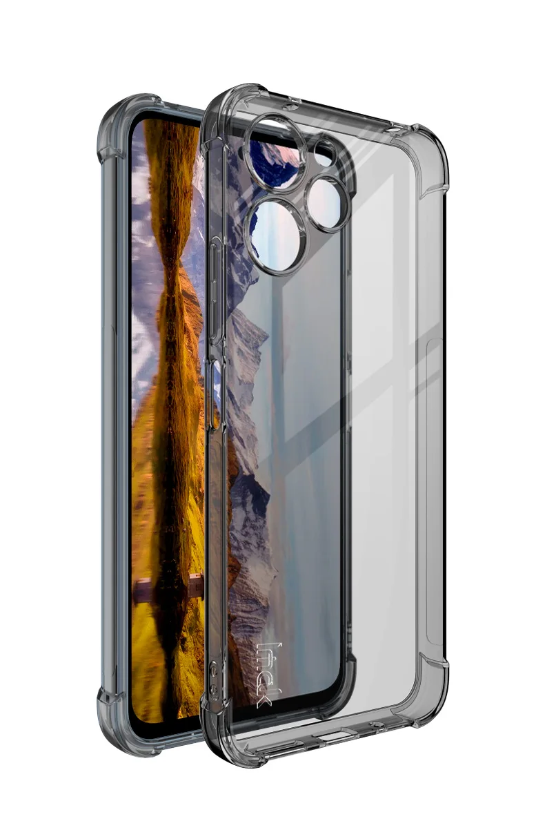 

Clear Full Body Protective Cover For Xiaomi Redmi 12 4G Case Shockproof TPU Soft Transparent Case For Redmi 12 Back Cover