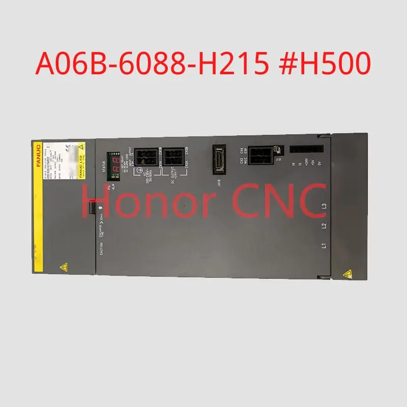

Used FANUC A06B-6088-H215 #H500 FANUC A06B 6088 H215 #H500 Servo Drive Ampilifer Module