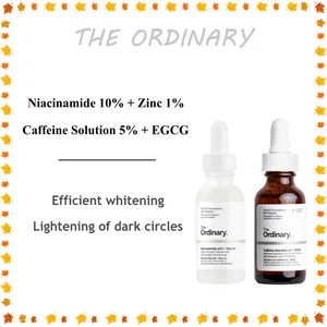 Niacinamide 10% + Zinc 1% Caffeine Solution 5% + EGCG Efficient Whitening Lightening Dark Circles Re