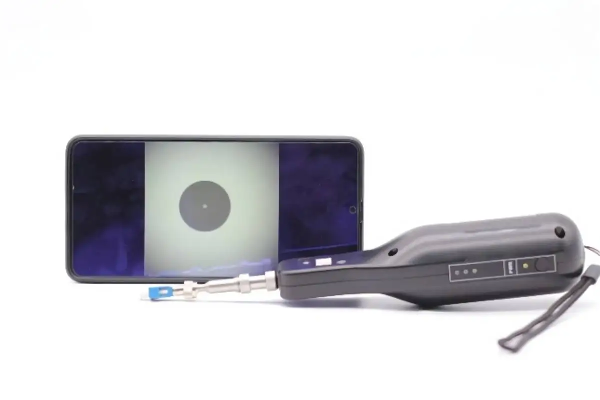 STS824B Handheld with High-definition CCD and Lens Displays Fiber Optic Inspection Probe With Wifi Optical Fiber Microscope