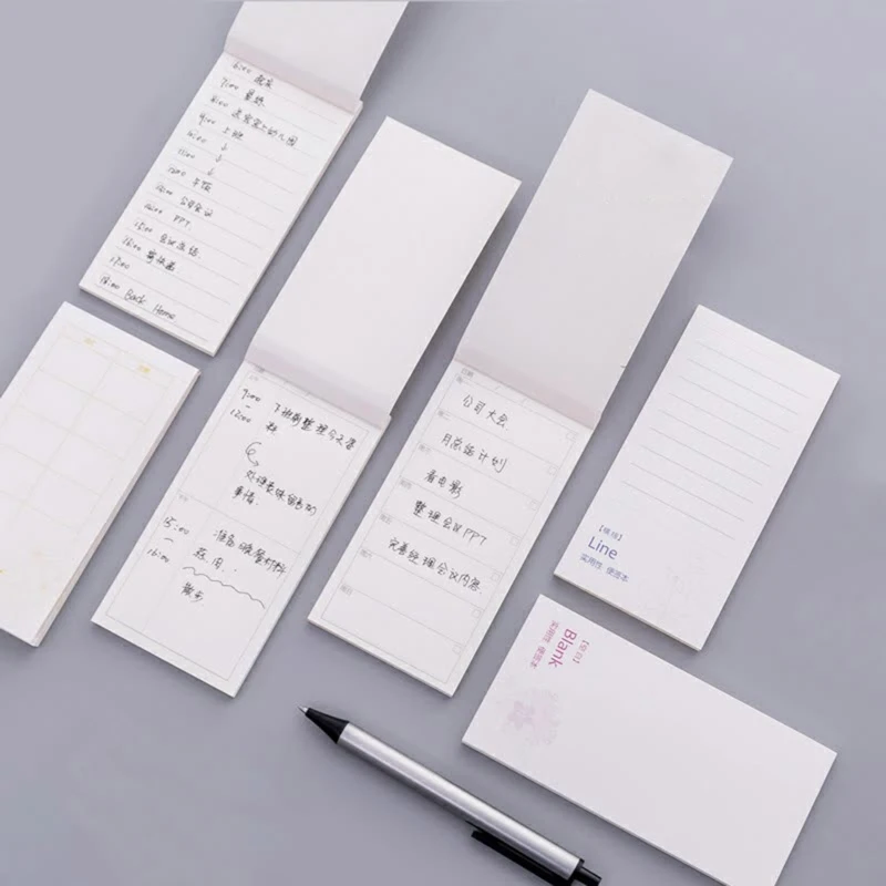 

All-purpose Long Notepad Memo Note Pad Smooth Write for Grocery List Shopping List To-Do List Reminder Recipes 50 Sheets