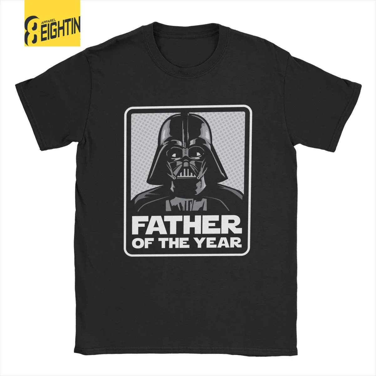 

Disney Darth Vader Father Of The Year Men T Shirt Star Wars Cool Unisex Tee Shirt Short Sleeve O Neck TShirt Pure Cotton Clothes