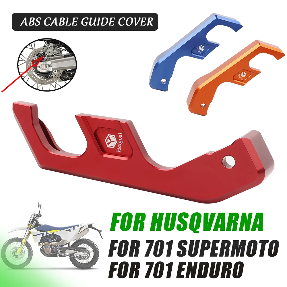 

For Husqvarna 701 ENDURO 701 Supermoto 701 SM 701SM 2022 2023 Motorcycle Accessories Rear ABS Cable Guide Guard Protector Cap