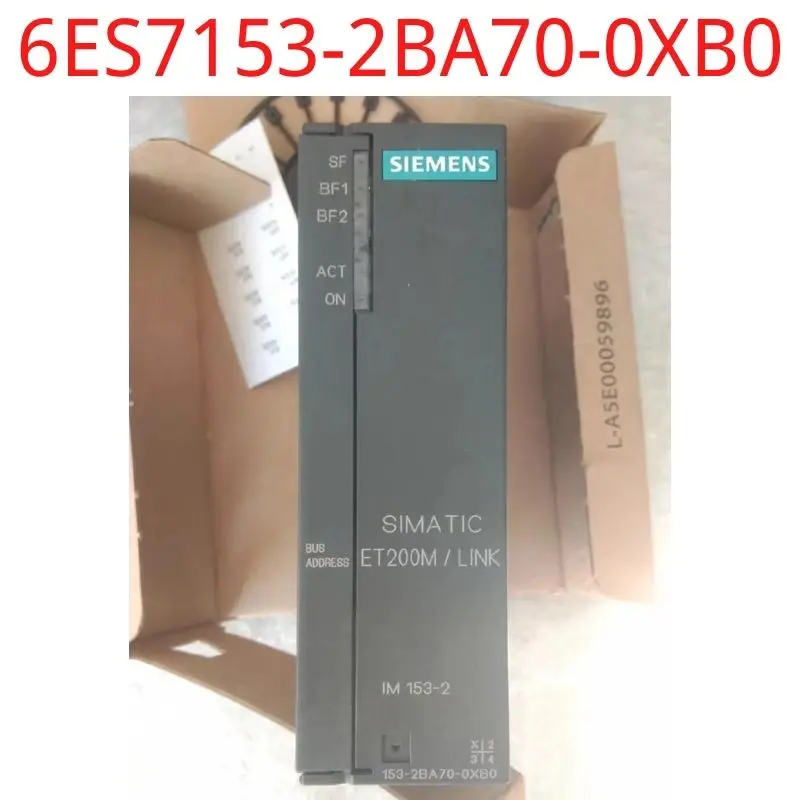 

Brand new in unpacked only 6ES7153-2BA70-0XB0 SIMATIC DP, interface DP/PA-Link and ET200M IM153-2 HF for extended temperature ra
