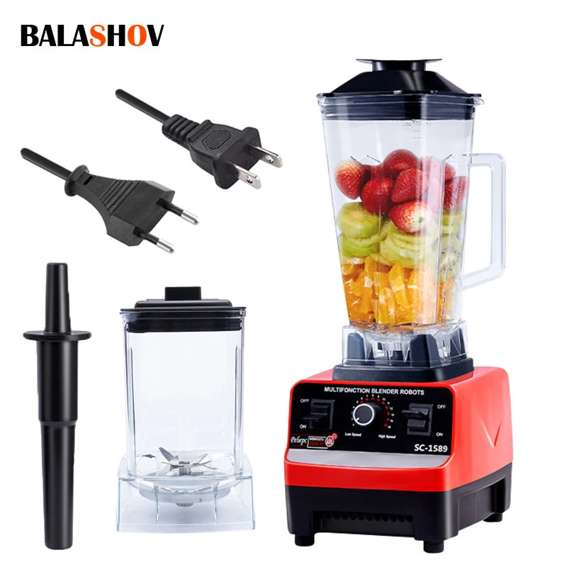 2000W Heavy Duty Commercial Blender 6 Blades Mixer Juicer Fo