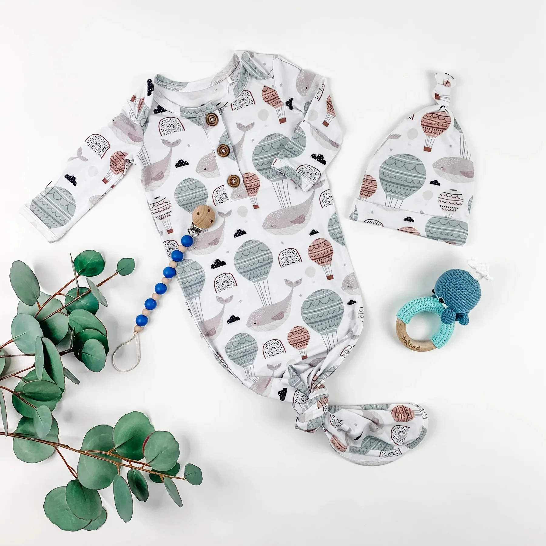 Спальное место для новорожденных 95% бамбука 5% спандекс удобные мягкие платья с