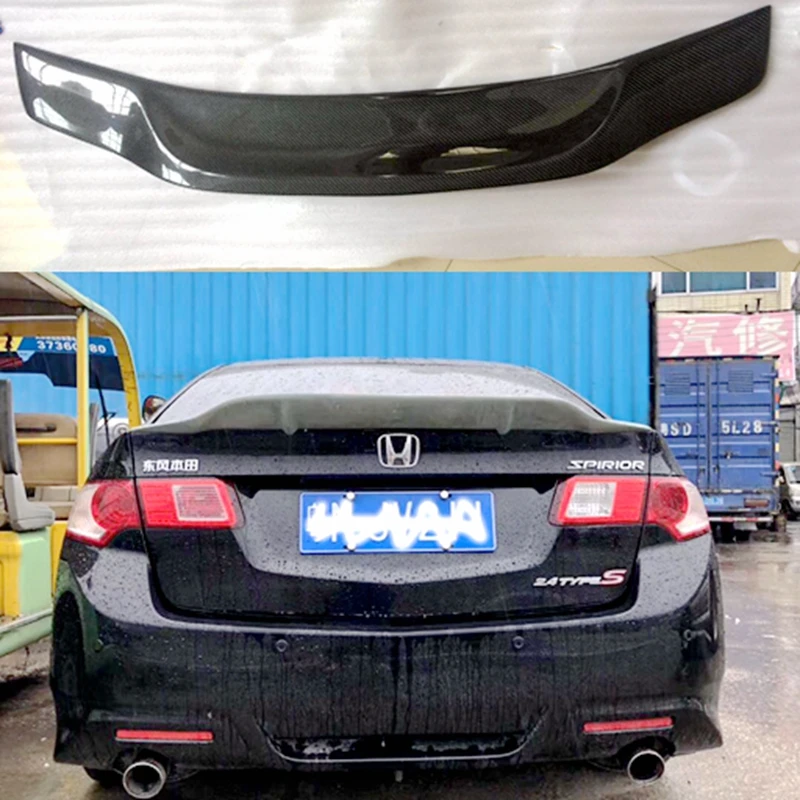 

for Honda Accord spoiler 2008-2013 Accord high quality carbon fiber / FRP material car tail primer rear spoiler
