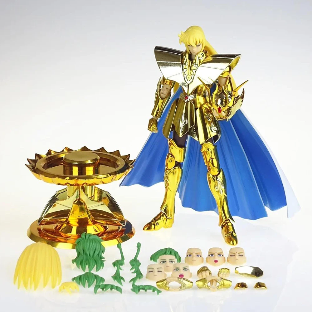 

【In Stock】LCFUN CS Figure Saint Seiya Myth Cloth EX Virgo Shaka Knights of the Zodiac 18cm Metal Movable Action Armor Gold Model