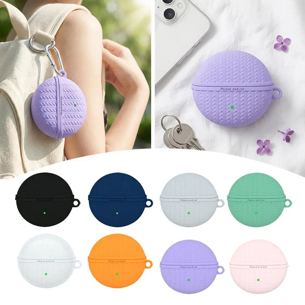 Фото Чехол для OPPO Enco Clip 2, защитный силиконовый чехол, мягкий противоударный защитный чехол для наушников OPPO Enco Clip2 №1