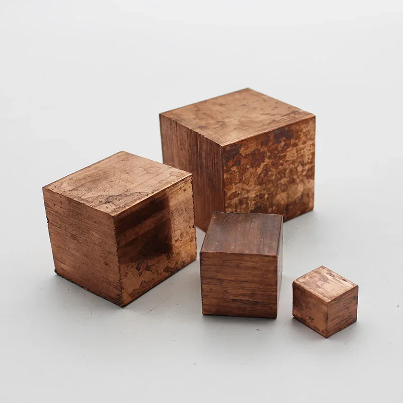 Медный куб 10мм 20мм 25мм 30мм 40мм 50мм 60мм