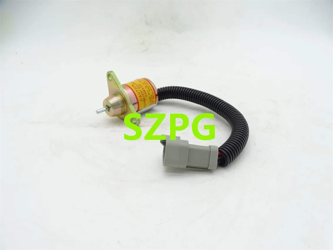 Фото 41-9100 419100 Соленоид остановки топлива для двигателя Yanmar Thermo King TK2.49 TK4.86 №2