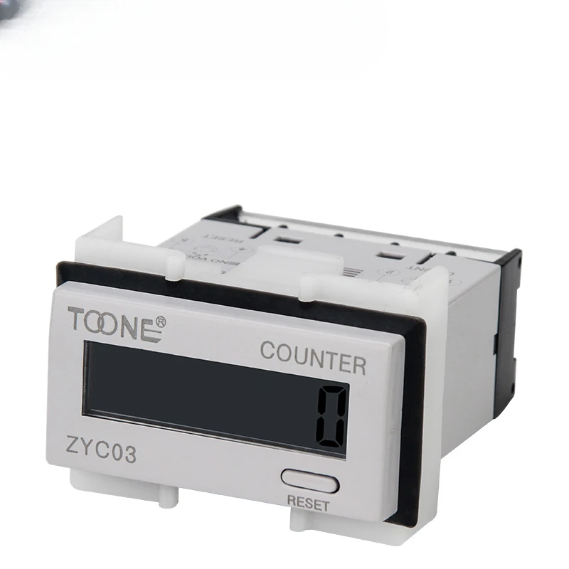 Маленький электронный счетчик Shanghai Zhuoyi ZYC03-8L (H7EC BLM) VLH без напряжения с автономным