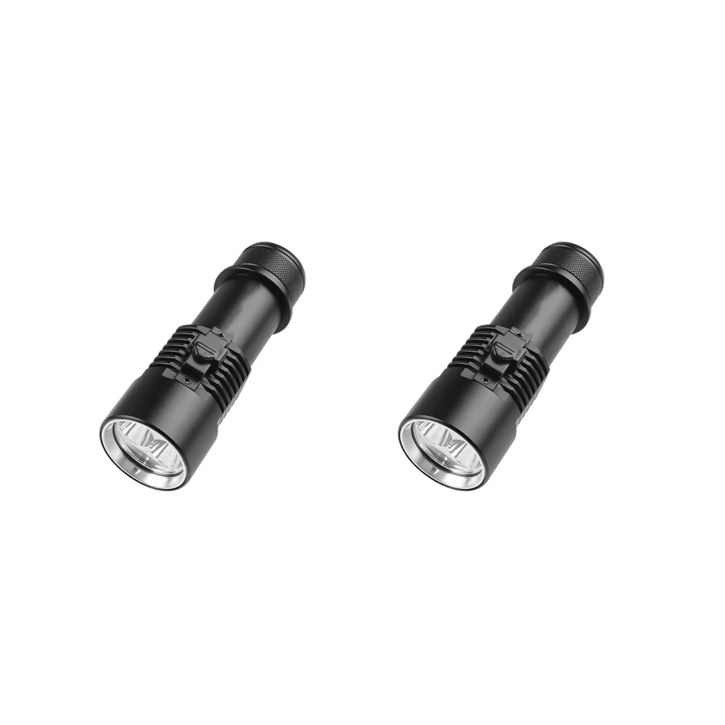 

Diving Flashlight Light Magnetic Switch Spotlight Heavy Duty Exploration Lamp