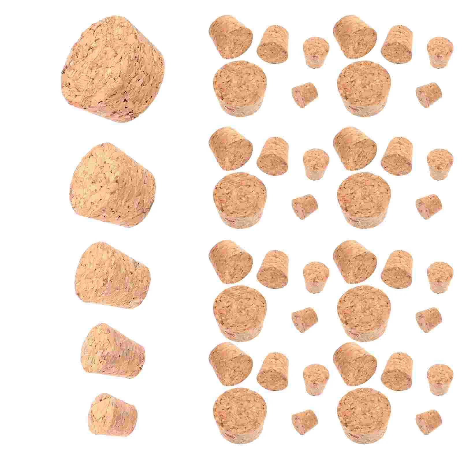 

50pcs Corks Stopper Cork Bottle Corks For Crafts Bottle Caps For Crafts Cork Stopper Bottle Corks Corks