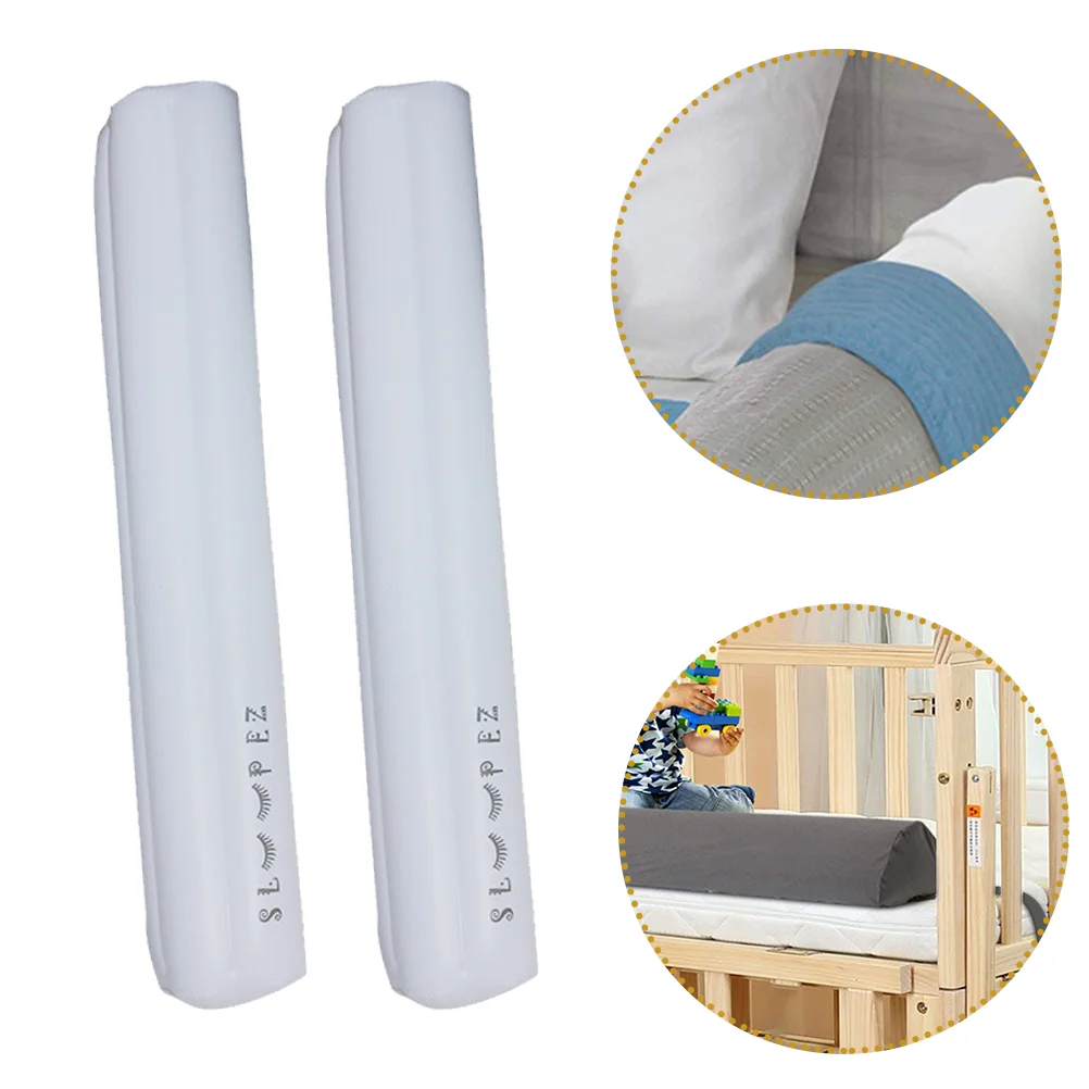 

2 Pcs Cribs Babies Anti-collision Bumper Tube Tubes Lifting Guard Cover Empty Round Fittings Fence Covers Baby Bed