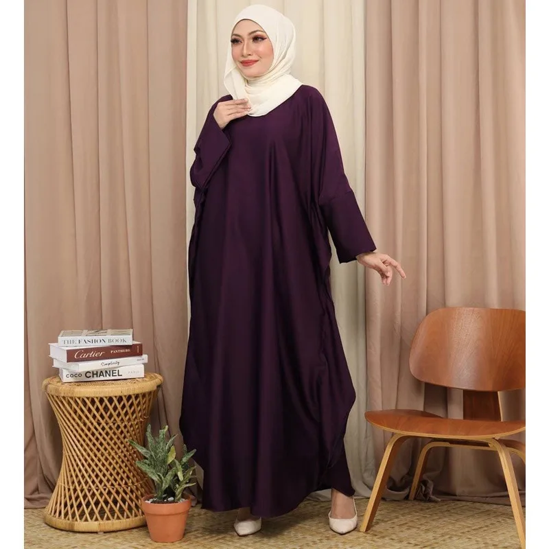 Muslim Dress Middle East Dubai Loose Size Robe Abayas for Women Longo Vestidos Arabes Dubai Y Turcos Kaftan Femme Musulman