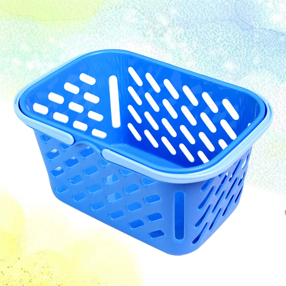 

Shopping Basket Portable Kids Grocery Basket with Handle for Children Kids Kitchen Pretend Play)