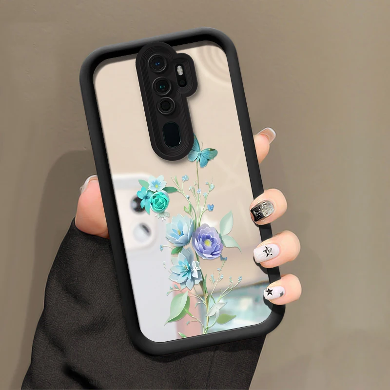 Милый чехол с цветочным принтом бабочки для Vivo X70T X23 X21S X100S Pro X70 X60 X100 X90 X80