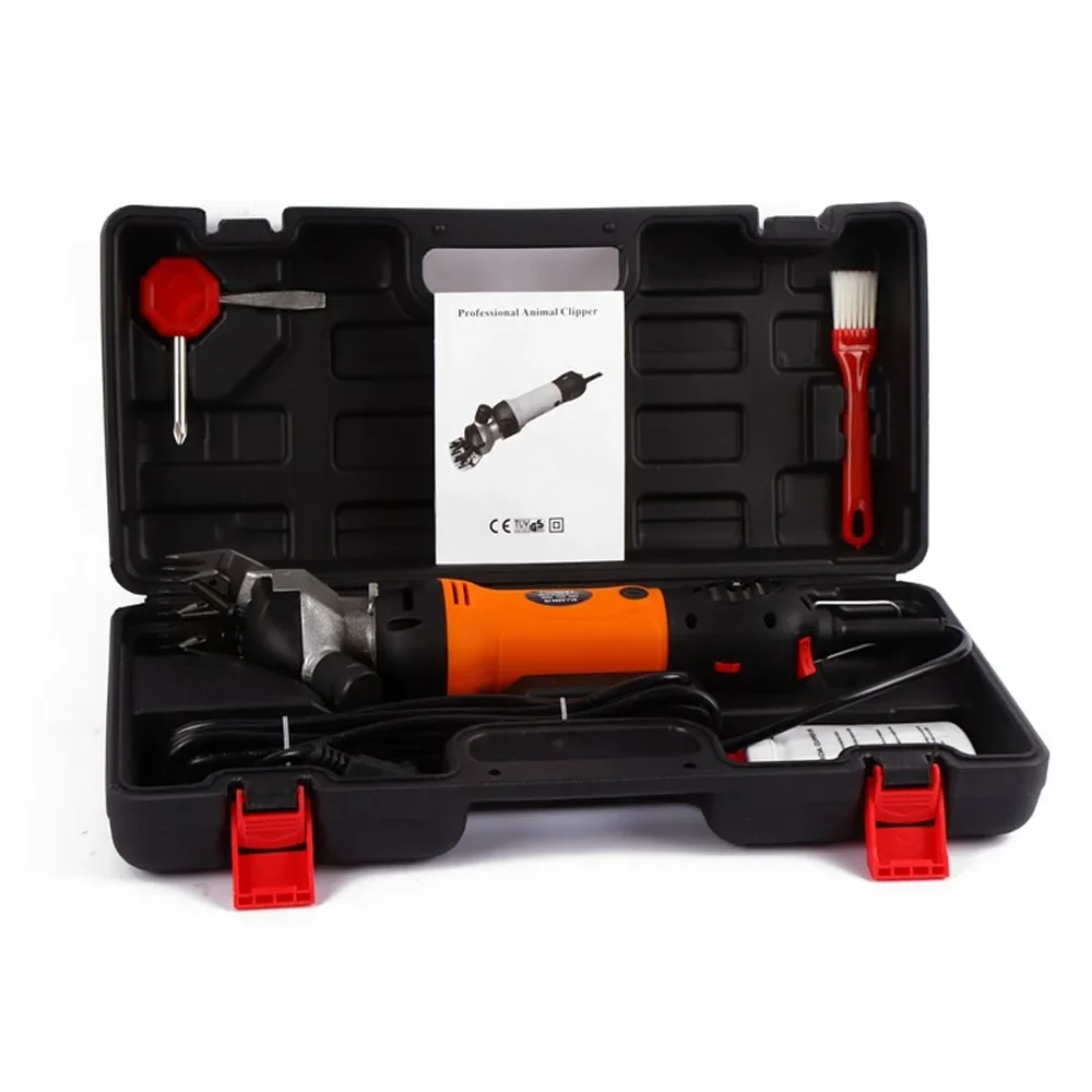 Электрические ножницы для стрижки овец 690 Вт 6 скоростей машинка волос коз шерсти