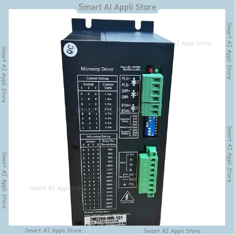 Фото 2DM2260 Высоковольтный драйвер шагового двигателя 110V 2M2260 AC 220V 2DM2280 универсальная модель №2