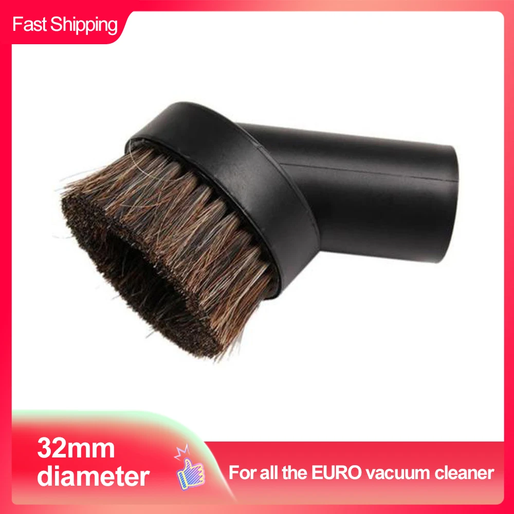 

32mm Dusting Dust Brush Shop Vac Tool Attachment Vacuum Cleaner Round Brush Attachment Household Cleaning Tool