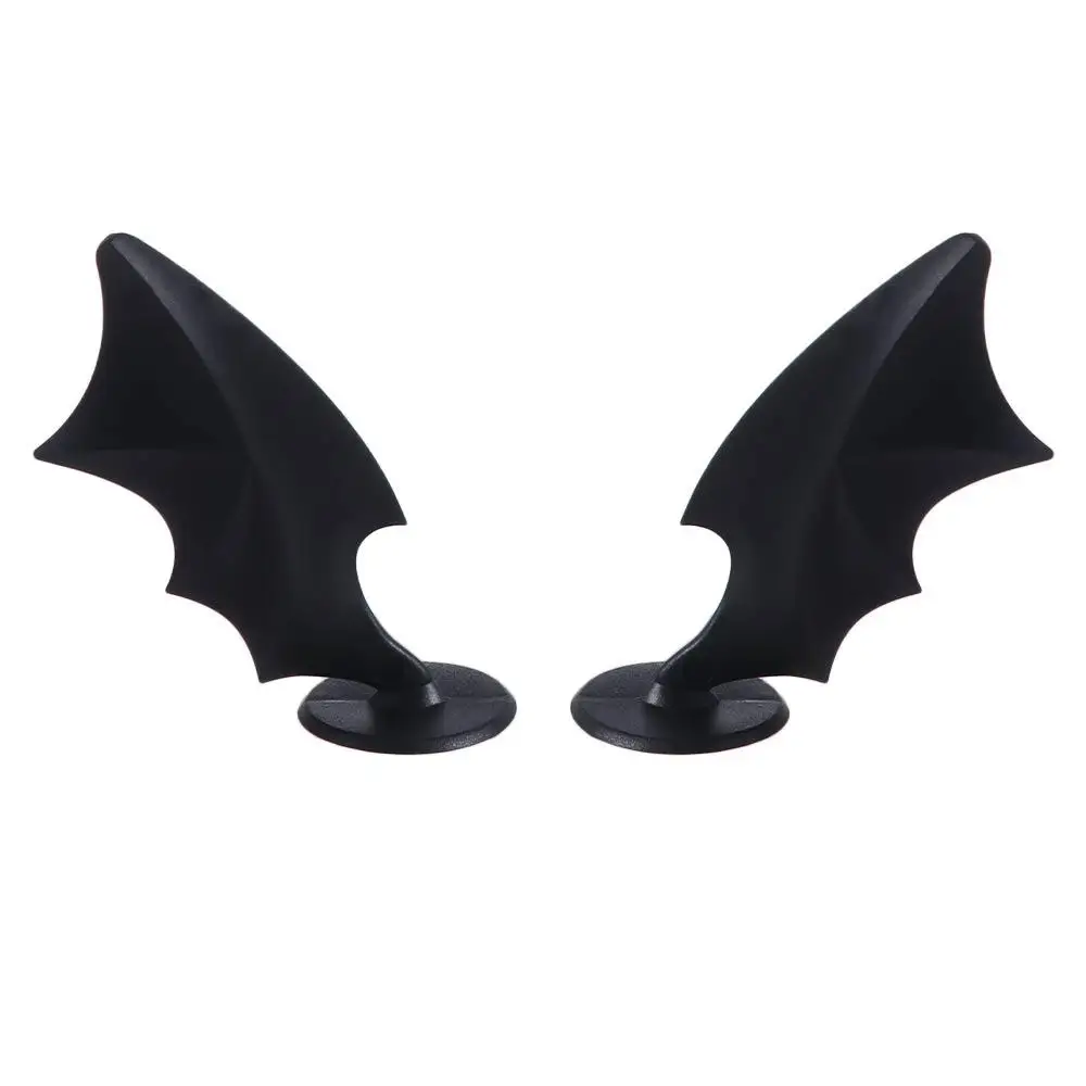 

1 пара силиконовых резиновых головных уборов в форме рога, крутой мотоциклетный шлем на Хэллоуин, универсальный модный мотошлем, украшение для шлема