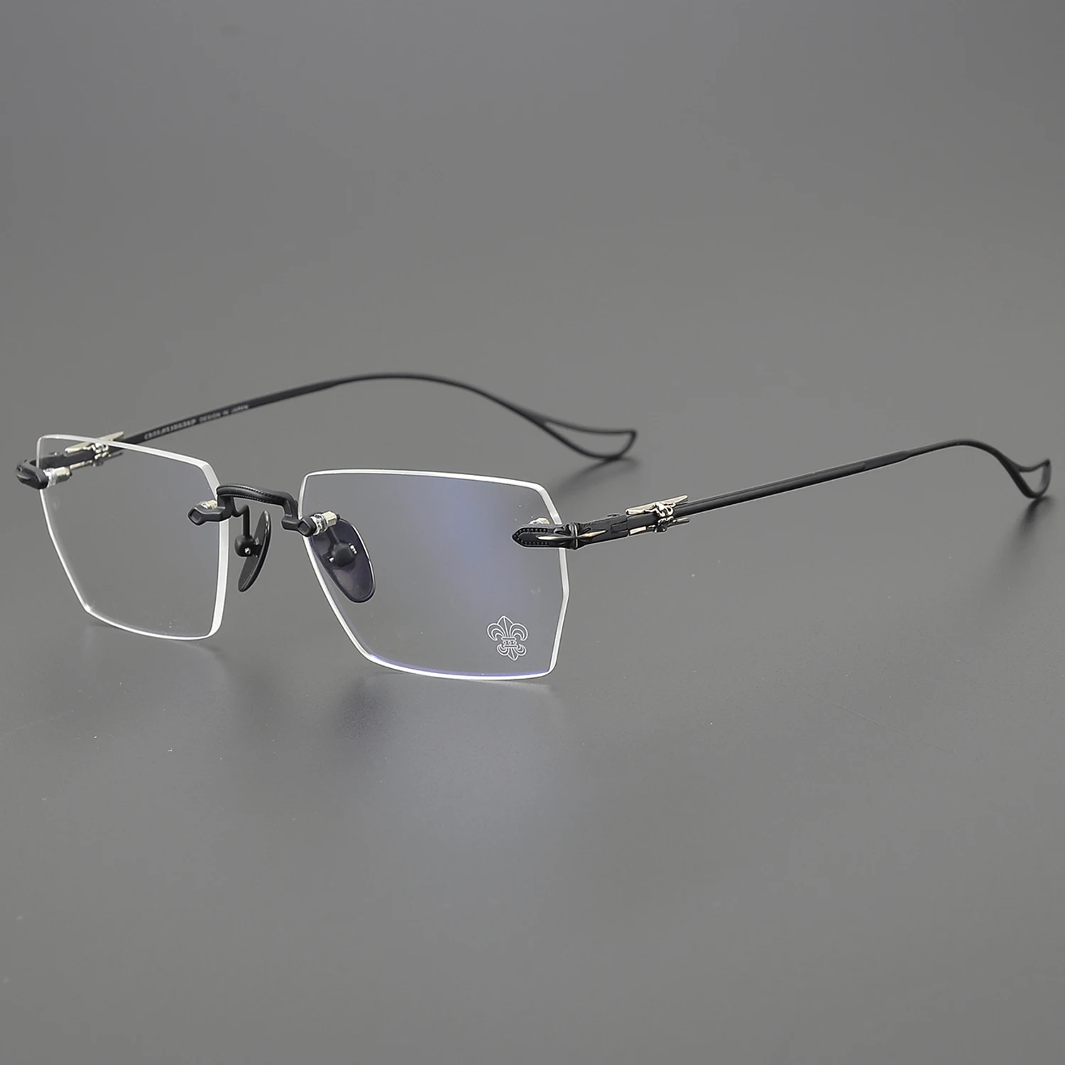 Титановые безрамочные очки NoEnName_Null