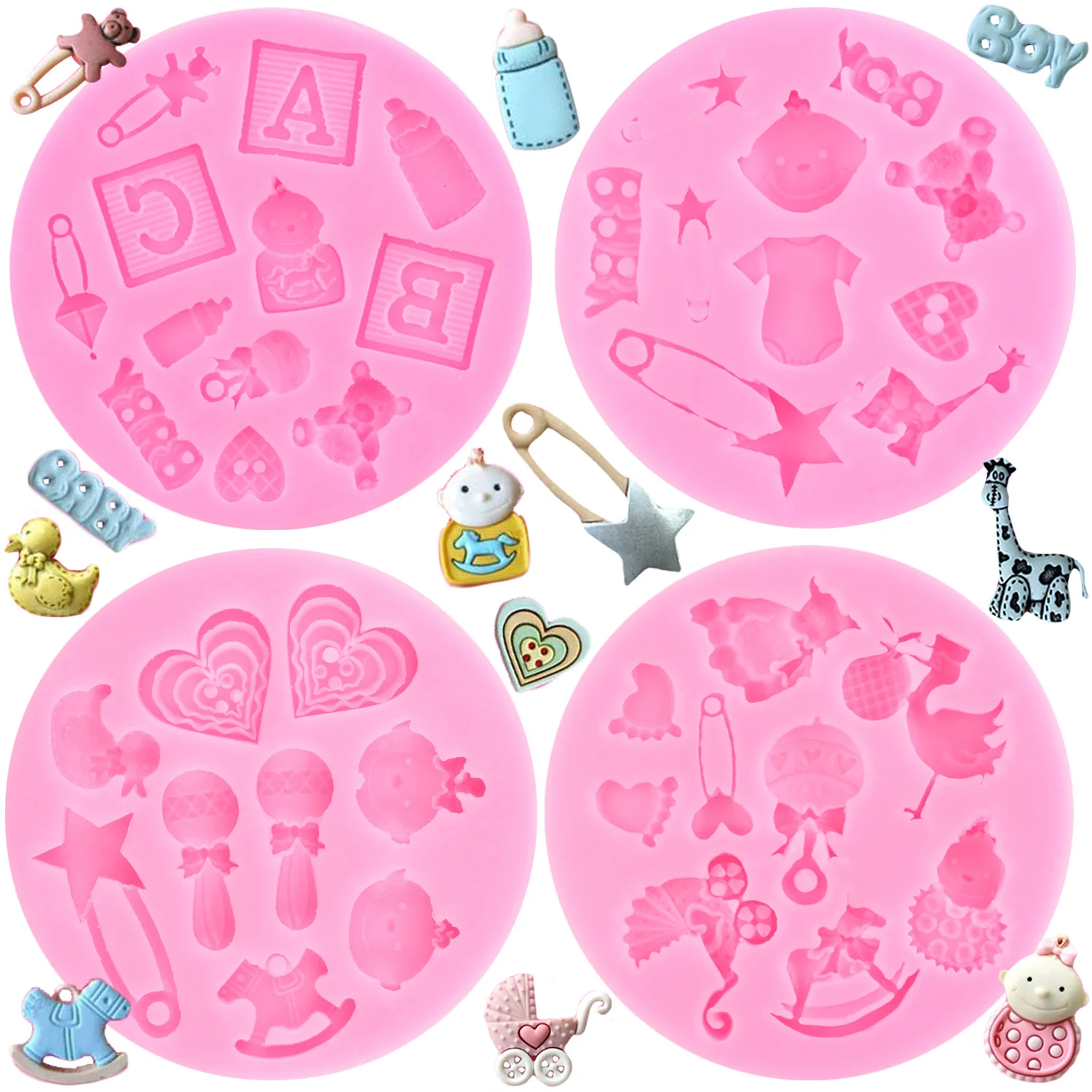 

4 шт., декоративная форма для торта