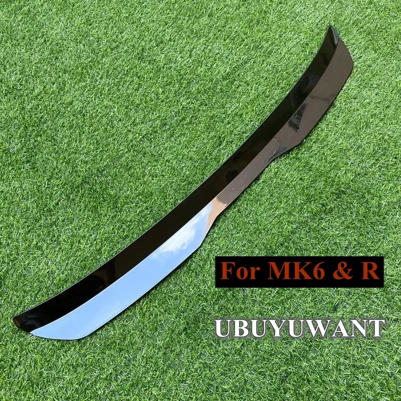 

Заднее крыло golf 6, аксессуары для Volkswagen golf 6 gti R, воздушный черный спойлер из АБС-пластика на крышу для golf 6 gti gtd Mk6