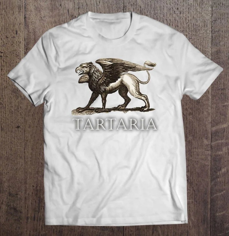 

Grand Tartaria Independent Tartary Flag Mud Flood Atlantis Oversized T-Shirt Shirt Men Cotton Shirts Men'S Clothes Men Cotton