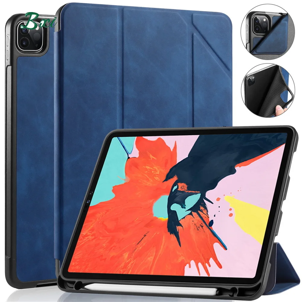 

Retro Flip Cover For iPad Pro Cover 7.9/9.7/10.2/10.5/10.9/11 Inch Universal Leather Flat Cover