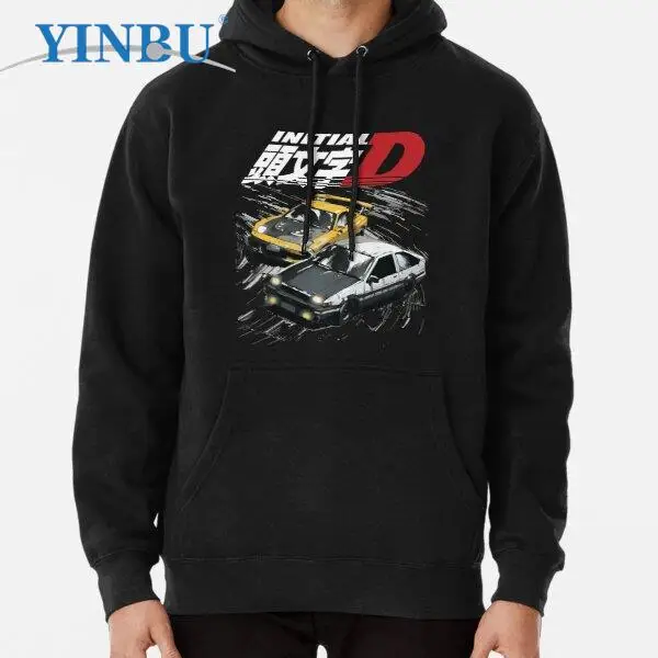 

Mountain Drift Racing Initial D Tandems AE86 vs FD rx-7 Pullover Hoodie new in Sweatshirts fashion Clothes
