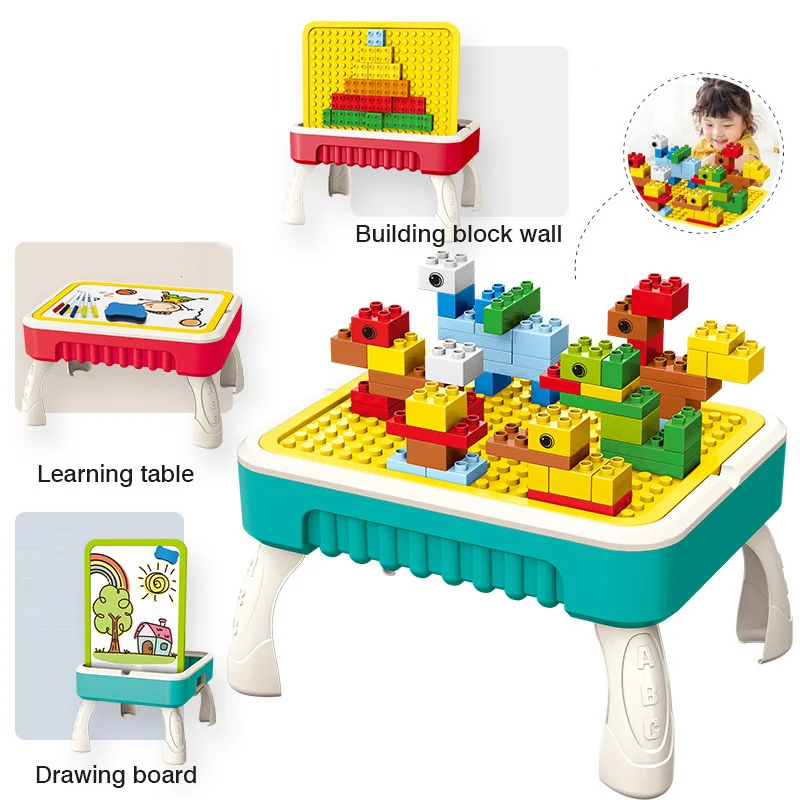 Детский многофункциональный строительный блок настольные игрушки обучающий