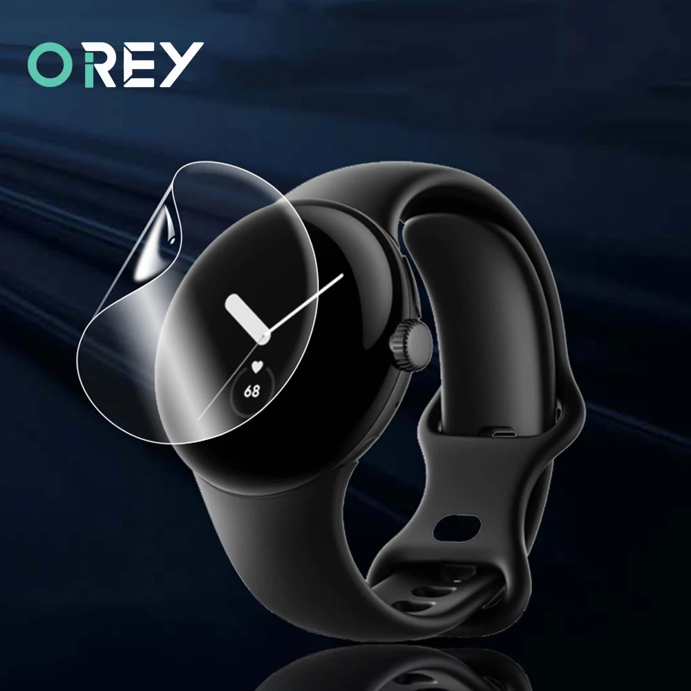 

TPU Soft Clear For Pixel Watch Protective Film Smartwatch Cover For Google Pixel Watch Screen Protector Smart Accessories