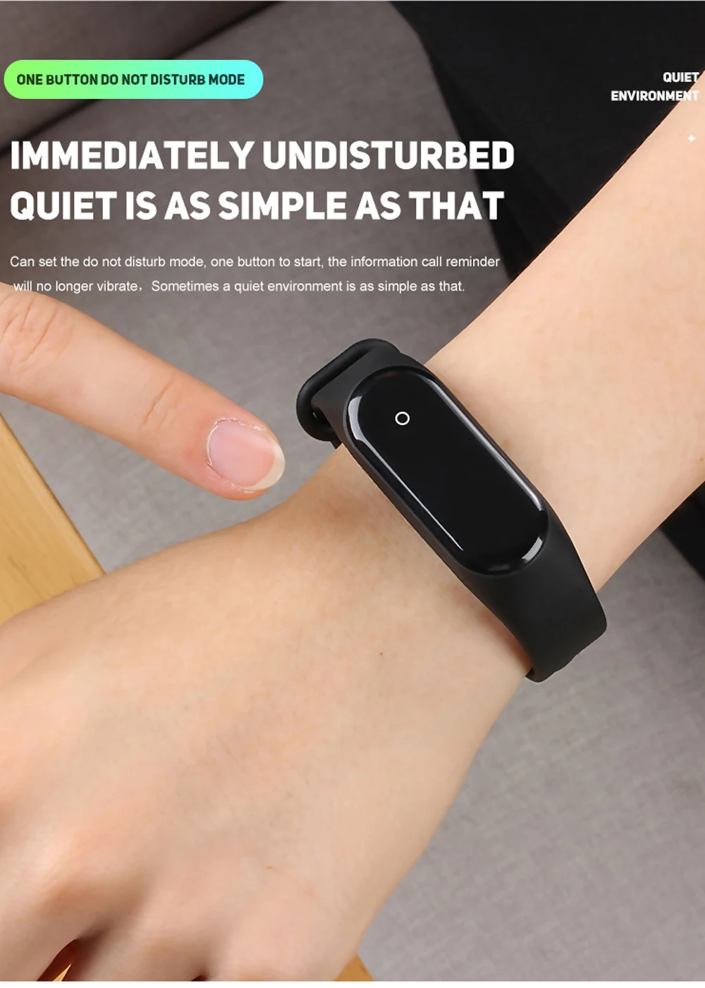 

Waterproof Heart Rate Monitor Wristband Pedometer Sports Bracelet Smart Watch Blood Pressure Monitor Sports Fitness Tracker M4