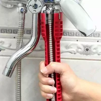 plumber tools 8 in 1 multifunctional english key sink faucet key wrench set kitchen anti slip repair pipe multi key hand tools