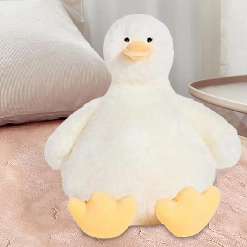 Утка плюшевая милая подушка-утка приятная мягкая игрушка-компаньон для сна