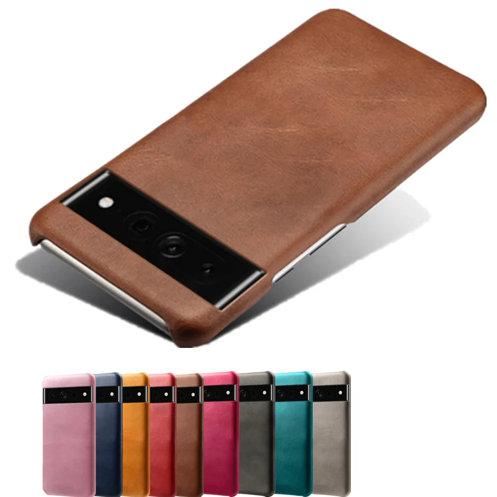 

For Google Pixel 7 Pro Case Slim Vintage Synthetic Leather Cover Googe Pixel7 7Pro Pixel7Pro Funda Coque Capa