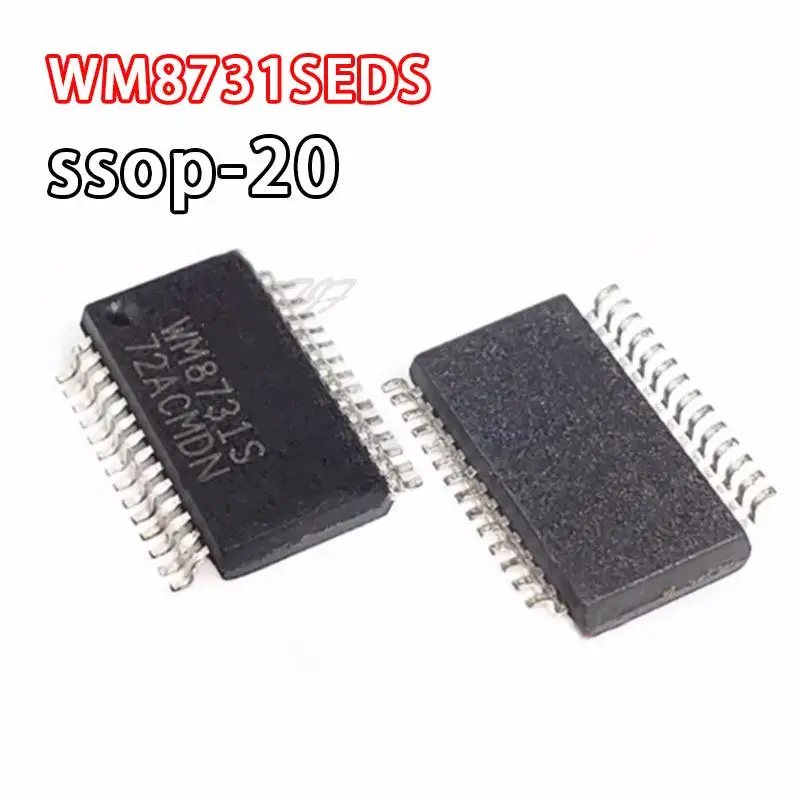 1 шт., WM8731SEDS SSOP-28 WM8731S WM8731 WM8740SEDS WM8766GEDS WM8782SEDS WM8728SEDS WM8740S WM8766G WM8782S WM8728S