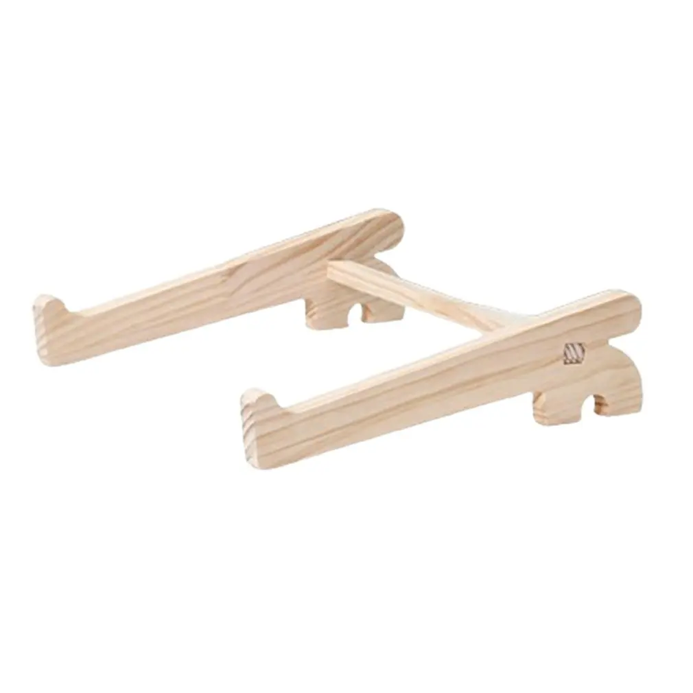 

Universal 10-17 Inch Wooden Laptop Holder Detachable Base Stand Computer Cooling Bracket Suitable For Notebook Laptop Tablet