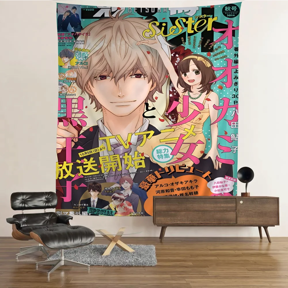 W-Wolf G-Girl A-And B-Black Prince Висячие богемные гобелены Богемные настенные Мандала Дешевые