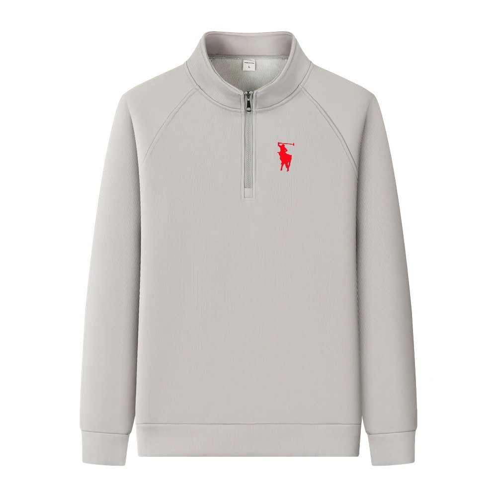 2025 новый мужской осенне-зимний свитер с вышивкой BL на молнии пуловер кардиган