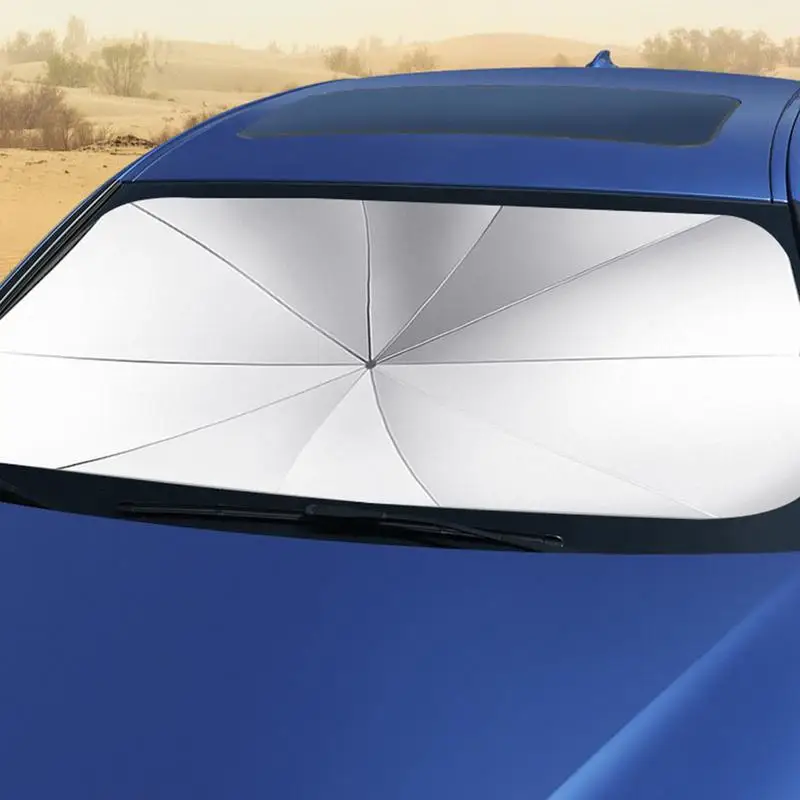 

Car Sunshade Umbrella Auto Front Window Sunshade Cover UV-protection Foldable Space-saving Car Windshield Sunshade For SUVs