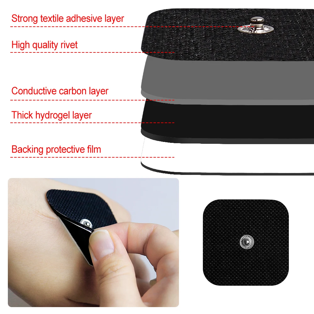 5*5 см патчи для электростимулятора мышц десятки электродных подушечек