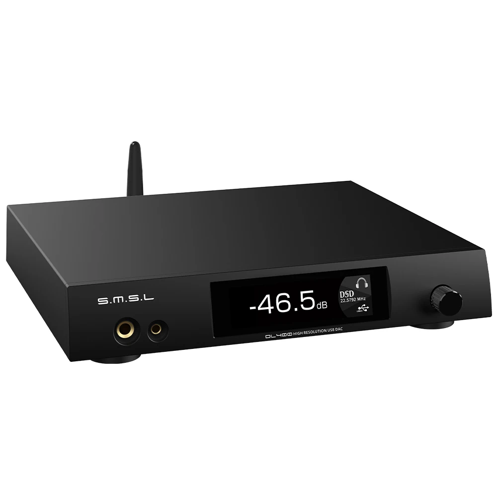 SMSL DL400 аудио ЦАП усилитель для наушников ES9039MSPRO OPA1612A 6 35 мм 4 DSD512 32 бит 768 кГц XU316 I2S