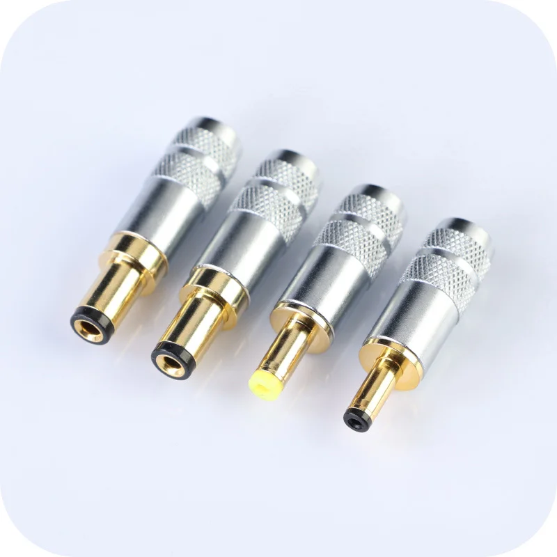 1 шт. Медный позолоченный разъем питания постоянного тока 5 5x2 5/5 1/4 0x1 7/3 5x1 3